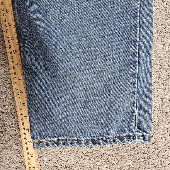 Levis 550 Jeans Mens 36x33 (Tag 38x34) Blue Relaxed Fit Denim Hipster Skater - Picture 10 of 13